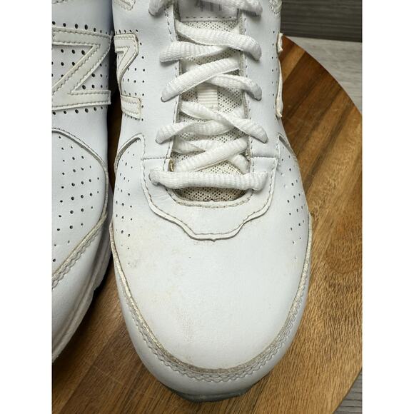 New Balance 411v2 White Athletic Running Walking Shoes Womens 8 2A (X-Narrow) - Picture 4 of 11